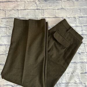 Banana Republic Stretch Wool Blend Pants Brown 38R